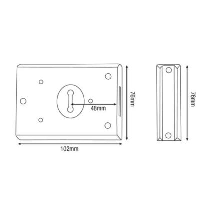 Yale 402 Rim Deadlock - Image 3