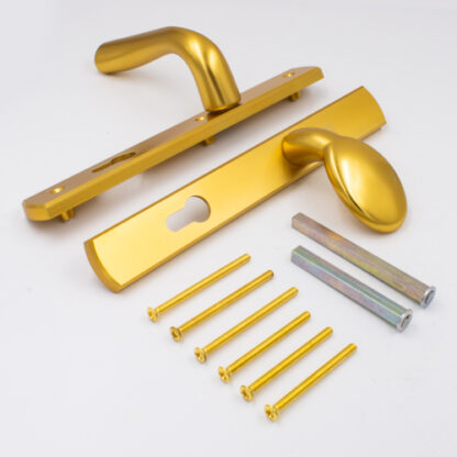 Winkhaus Palladio Lever Fixed Pad UPVC Multipoint Door Handles - 92mm PZ Unsprung 215mm Screw Centres - Image 2
