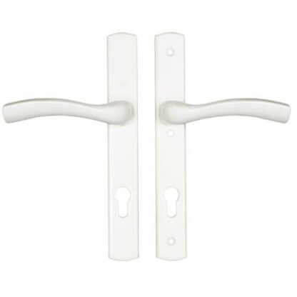 Winkhaus Palladio Lever Lever UPVC Multipoint Door Handles -  92mm PZ Unsprung 215mm Screw Centres - Image 3