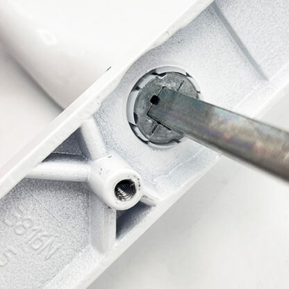 Winkhaus Palladio Lever Lever UPVC Multipoint Door Handles -  92mm PZ Unsprung 215mm Screw Centres - Image 6