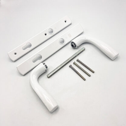 Winkhaus Palladio Lever Lever UPVC Multipoint Door Handles -  92mm PZ Unsprung 215mm Screw Centres - Image 5