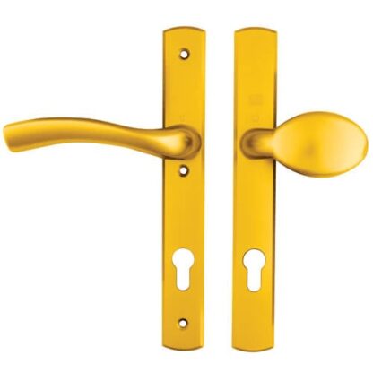 Winkhaus Palladio Lever Moveable Pad UPVC Multipoint Door Handles - 92mm PZ Unsprung 215mm Screw Centres - Image 3