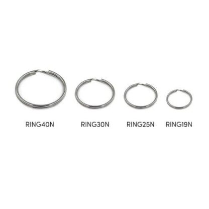 Steel Split Keyrings - Image 2