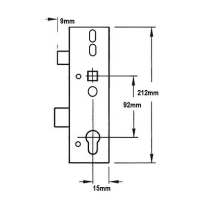 Roto C600 Genuine Multipoint Gearbox - Key Wind - Image 2