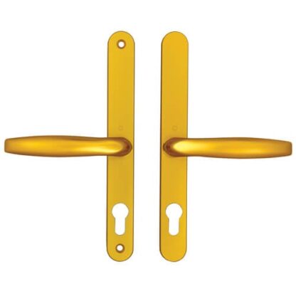 Hoppe/Fullex Lever Lever UPVC Multipoint Door Handles -  68mm PZ Sprung 215mm Screw Centres - Image 3