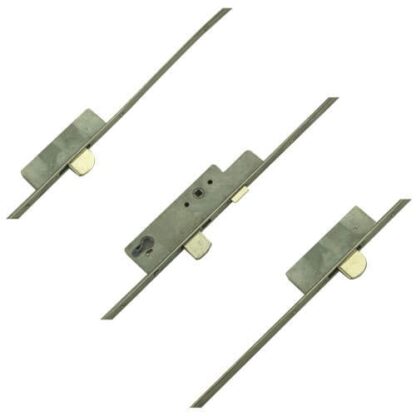 Sobinco Latch 3 Drop Bolts Key Wind Operated Multipoint Door Lock - Flat 16mm or 20mm Faceplate - Image 5