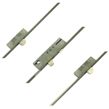 Sobinco Latch 3 Drop Bolts Key Wind Operated Multipoint Door Lock - Flat 16mm or 20mm Faceplate - Image 9