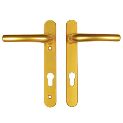 Hoppe Tokyo Lever Lever UPVC Multipoint Door Handles -  92mm PZ Unsprung 122mm Screw Centres
