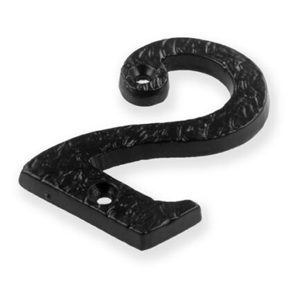 TSS Antique Black Face Fix Door Numerals - Image 3