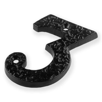 TSS Antique Black Face Fix Door Numerals - Image 4