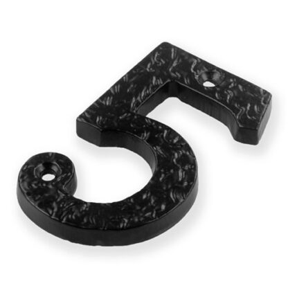 TSS Antique Black Face Fix Door Numerals - Image 6