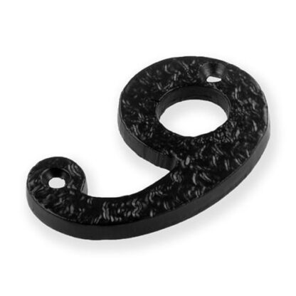 TSS Antique Black Face Fix Door Numerals - Image 10
