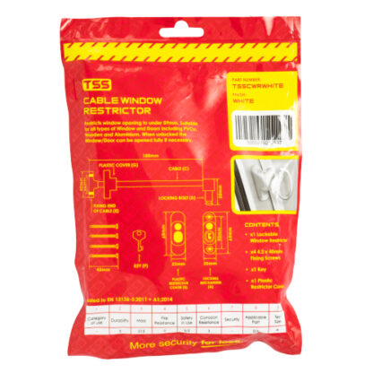 TSS British Standard Cable Window Restrictors - Image 5
