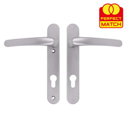 TSS Lever Lever UPVC Multipoint Door Handles -  92mm PZ Sprung 122mm Screw Centres - Image 4