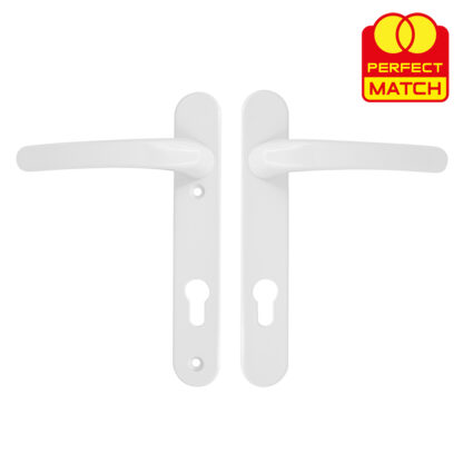 TSS Lever Lever UPVC Multipoint Door Handles -  92mm PZ Sprung 122mm Screw Centres - Image 5