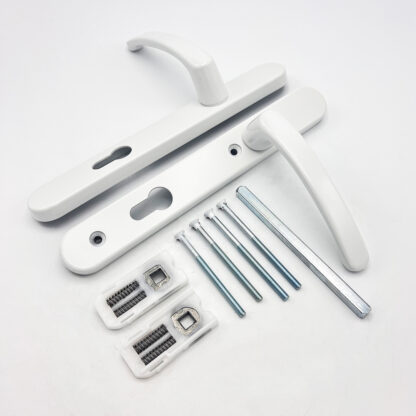 TSS Lever Lever UPVC Multipoint Door Handles -  92mm PZ Sprung 122mm Screw Centres - Image 7