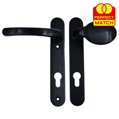TSS Lever Moveable Pad UPVC Multipoint Door Handles - 92mm PZ Sprung 122mm Screw Centres - Image 2