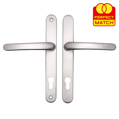 TSS Lever Lever UPVC Multipoint Door Handles -  92mm PZ Sprung 215mm Screw Centres - Image 7