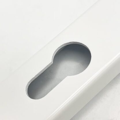 TSS Lever Lever UPVC Multipoint Door Handles - 92mm PZ - Sprung - 203mm Screw Centres - 232mm Backplate - Image 9
