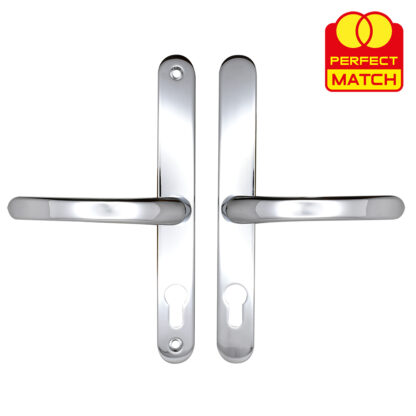 TSS Lever Lever UPVC Multipoint Door Handles -  68mm PZ Sprung 215mm Screw Centres - Image 8