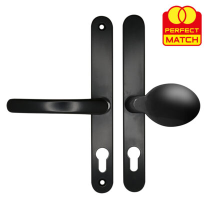 TSS Lever Moveable Pad UPVC Multipoint Door Handles - 68mm PZ Sprung 215mm Screw Centres - Image 9