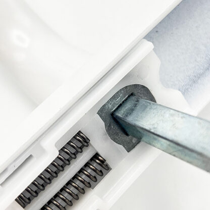 TSS Lever Moveable Pad UPVC Multipoint Door Handles - 68mm PZ Sprung 215mm Screw Centres - Image 4