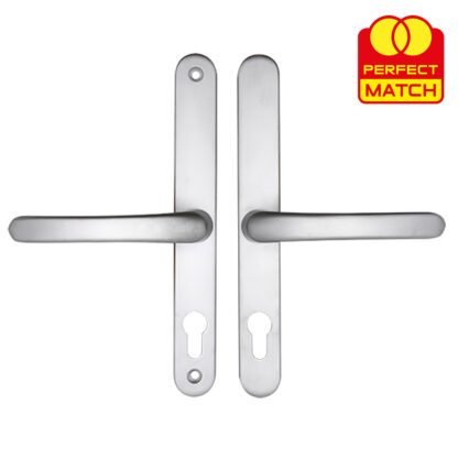 TSS Lever Lever UPVC Multipoint Door Handles -  70mm PZ Sprung 215mm Screw Centres - Image 7