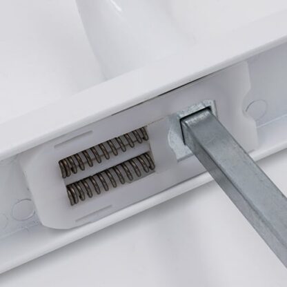 TSS Lever Lever UPVC Multipoint Door Handles -  70mm PZ Sprung 215mm Screw Centres - Image 4