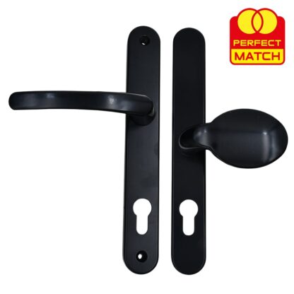 TSS Lever Moveable Pad UPVC Multipoint Door Handles - 92mm/62mm PZ Sprung 212mm Screw Centres - Image 2