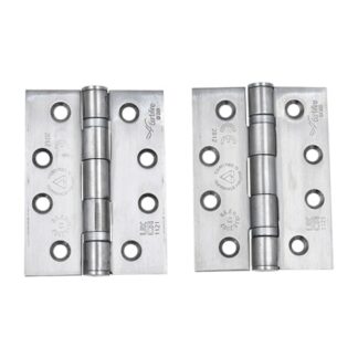 TSS BS EN Grade 13 Ball Bearing Hinge, Grade 316 Stainless Steel, 102mm x  76mm