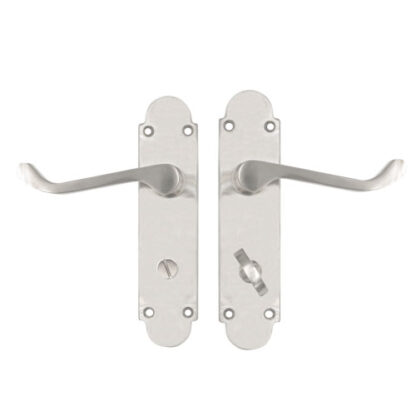 TSS Regent Scroll Lever Handle on Plate Door Furniture - Image 11