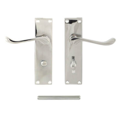 TSS Victorian Scroll Lever on Plate Furniture - Image 5