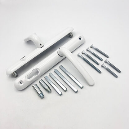 Brisant Secure Ultion TS007 2* Lever Pad UPVC Multipoint Door Handles - 92/62mm PZ Sprung 211mm Screw Centres - Image 3