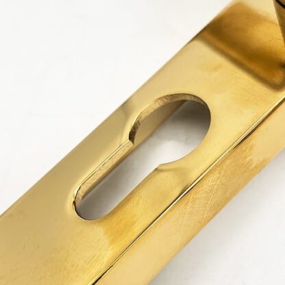 Everest Lever Lever UPVC Multipoint Door Handles -  48mm PZ Sprung 200mm Screw Centres - Image 4