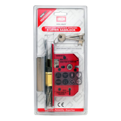 Union 2200 Strongbolt British Standard 5 Lever Mortice Sashlock - Image 13