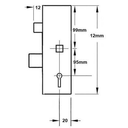 ERA Vectis Genuine Multipoint Gearbox - Lift Lever or Split Spindle - Image 2