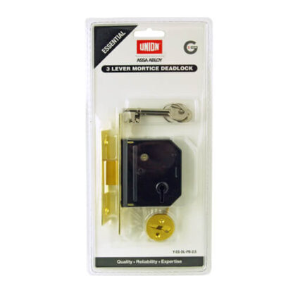 Union Essential 3 Lever Mortice Deadlock - Image 13