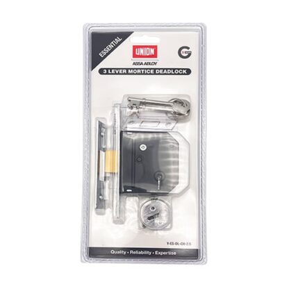 Union Essential 3 Lever Mortice Deadlock - Image 14