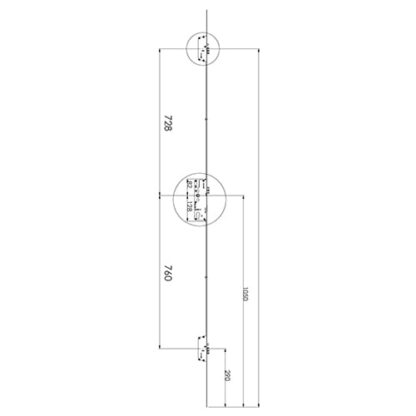 Yale Lockmaster AutoEngage Latch Deadbolt 2 Autolatches Multipoint Door Lock - Image 2