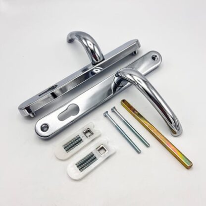 Yale Lever Lever UPVC Multipoint Door Handles -  92mm PZ Sprung 215mm Screw Centres - Image 3