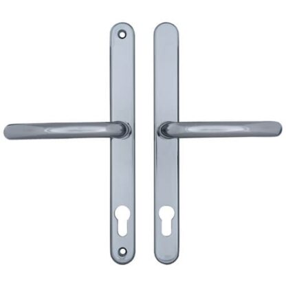 Fab & Fix Blenheim Lever Lever UPVC Multipoint Door Handles -  92mm PZ Sprung 240mm Screw Centres