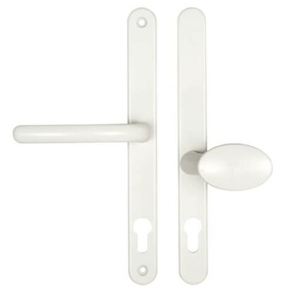 Fab & Fix Blenheim Lever Moveable Pad UPVC Multipoint Door Handles - 92mm/62mm PZ Sprung 240mm Screw Centres - Image 6