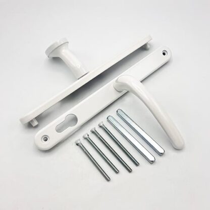Fab & Fix Blenheim Lever Moveable Pad UPVC Multipoint Door Handles - 92mm/62mm PZ Sprung 240mm Screw Centres - Image 8
