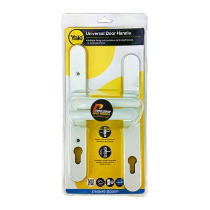 Yale Adjustable Lever Lever UPVC Multipoint Door Handles -  92mm PZ Sprung 196-252mm Screw Centres - Image 4