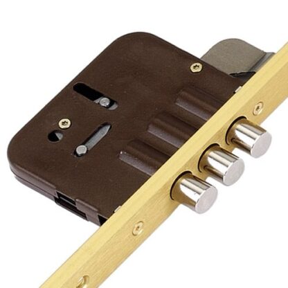 Azbe Latch Deadbolt 6 Pin Bolts Key Wind Operated Multipoint Door Lock - Image 8
