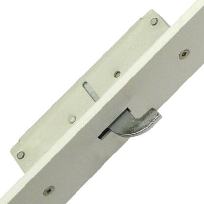 Fullex Crimebeater Latch Deadbolt 2 Hooks Flat 44mm White Faceplate Double Spindle Multipoint Door Lock - Image 2