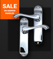 ANDROS LEVER LATCH ON PLATE FURNITURE