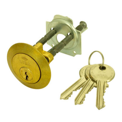 Cisa 11610 Rim Cylinder only PB 3K - Image 2