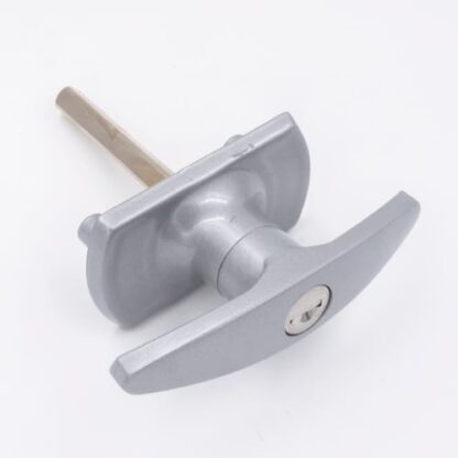 Universal Garage Door T Handle - Diamond Spindle - Short Lugs - Rear Fix - Image 2