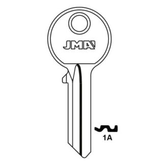 JMA 1AB Yale Universal 5 Pin Cylinder Key Blank
